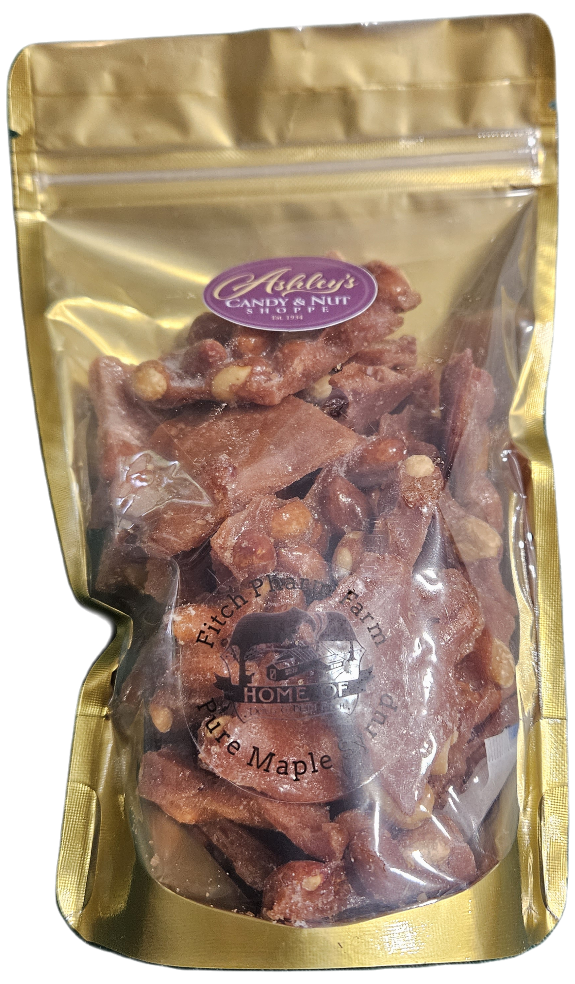 Maple Peanut Brittle