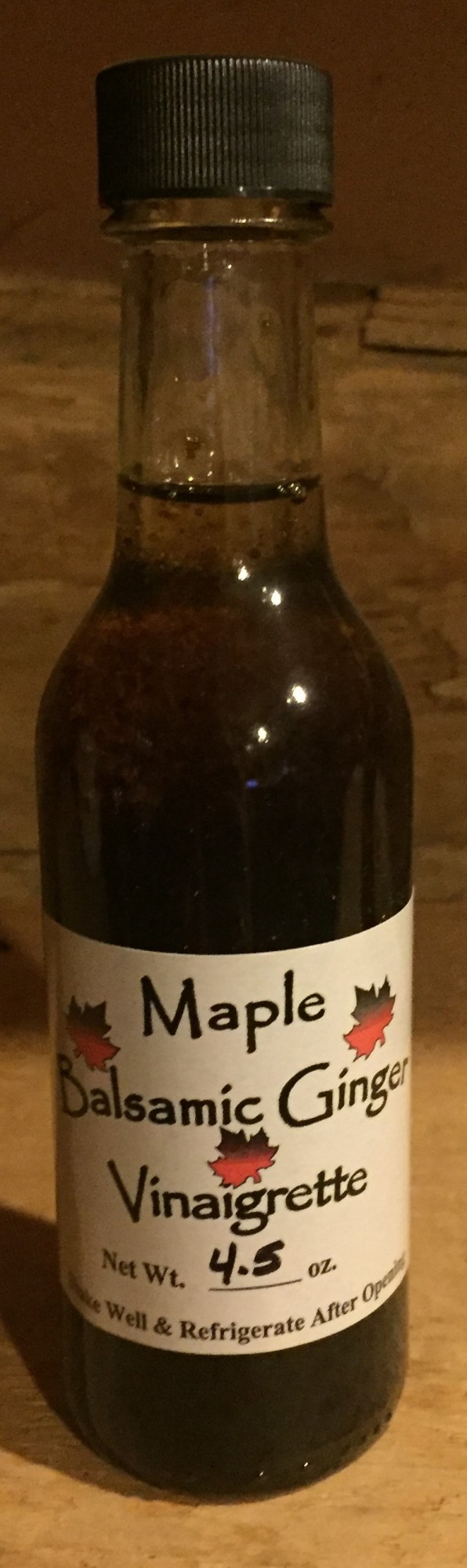 Maple Balsamic Ginger Vinaigrette 