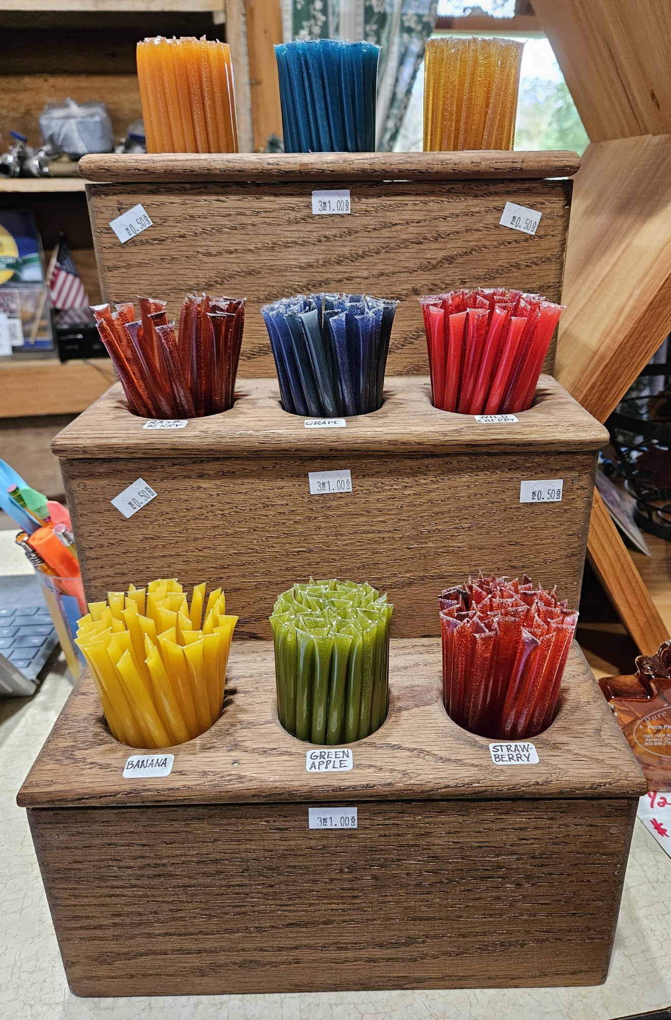 Flavored Honey Sticks