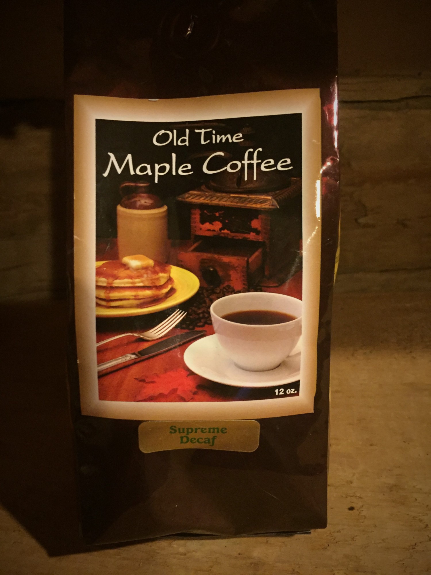 Maple Coffee Full Size - Decaf