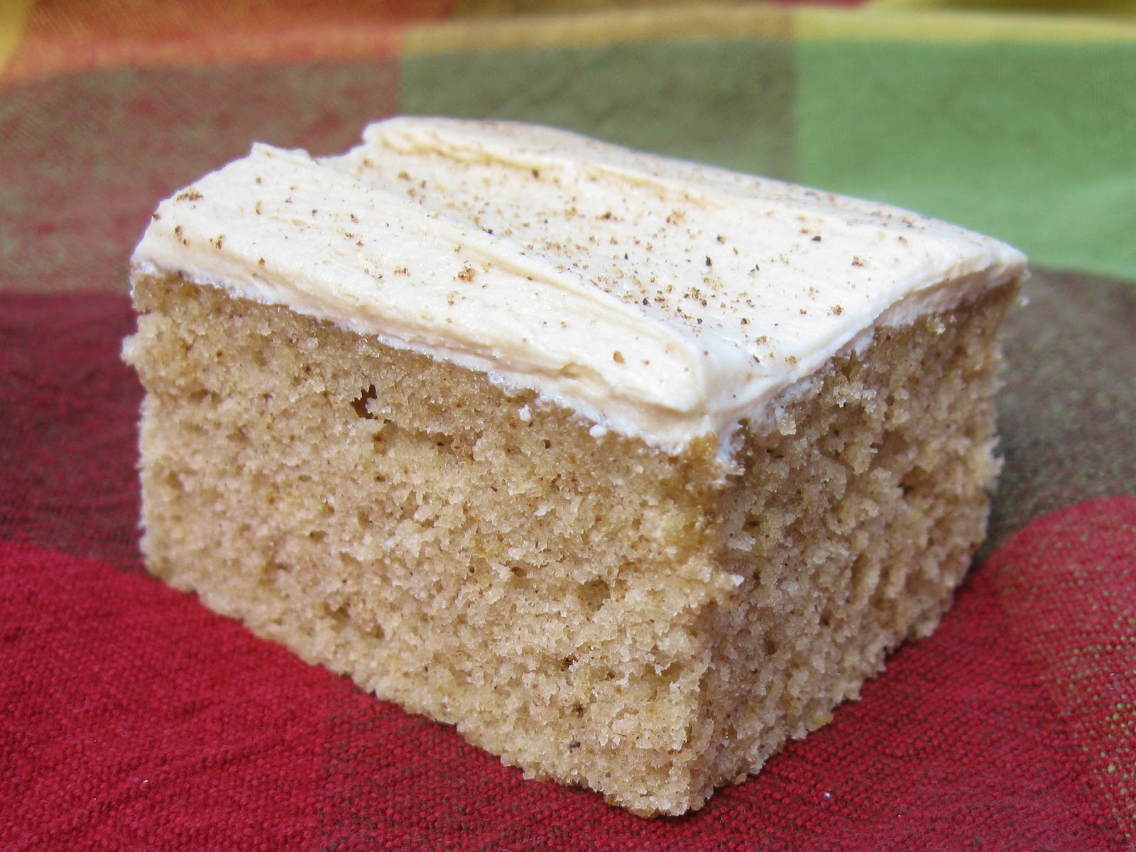 Lighting Maple Spice Cake